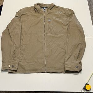 Men's orvis Tan Jacket size large